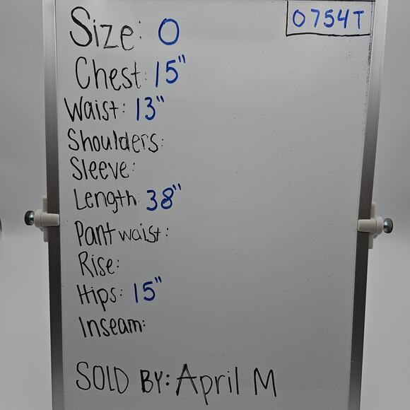 Antonio Melani Womans size 0 A-Line Textured Stretch Cotton Midi Dress Ivory Tan - Picture 8 of 8